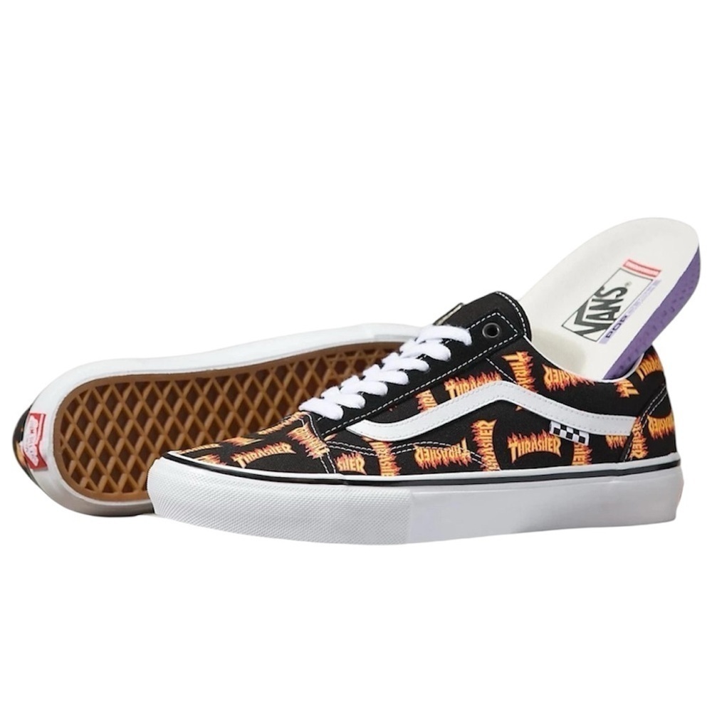 VANS Old Skool Skate x Thrasher Low Allover Thrasher - Picture 3 of 5